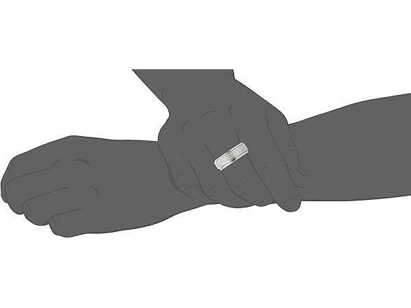 Amazon Essentials Prayer Ring, size 9