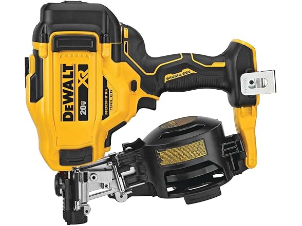 DeWalt DCN45RNB 20V MAX 15 Degree Coil Roof Nailer