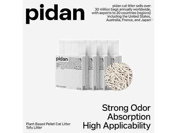 pidan Tofu Cat Litter, 1 Pack