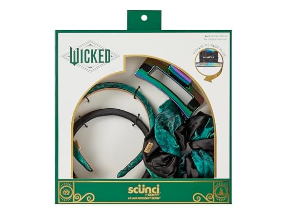 Wicked Hair Accessories Gift Box 4pk