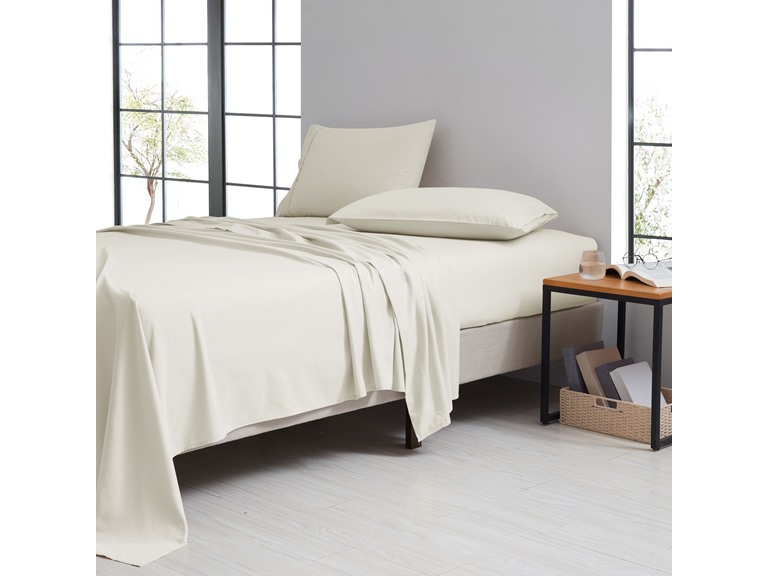 Bamboo 4 Piece 1800 Count Luxury Solid Sheet Sets