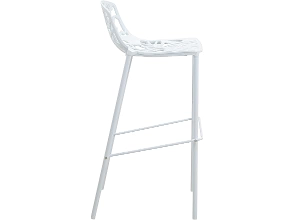 LeisureMod Devon Modern Outdoor Bar Stool