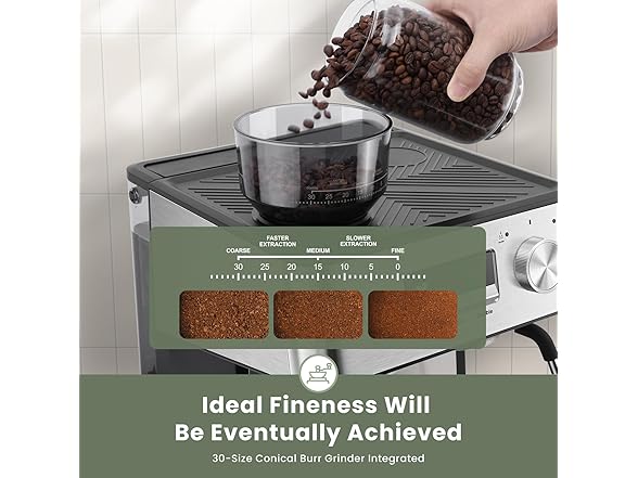 Gevi 20 Bar Espresso Machine
