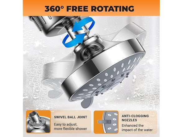 Filtered Shower Head Shower Filter Rain
