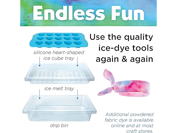 Creativity for Kids Ice Dye Headbands Craft Kit
