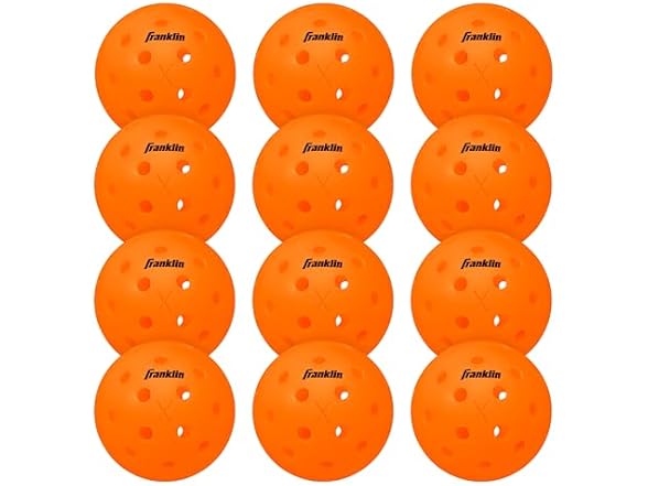 Franklin Sports X-40 Pickleballs 12 Pack