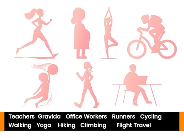 15-20mmHg Open Toe Compression Socks