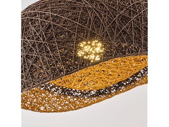 Parrot Uncle Boho Pendant Light for Dining Room, 20.5"