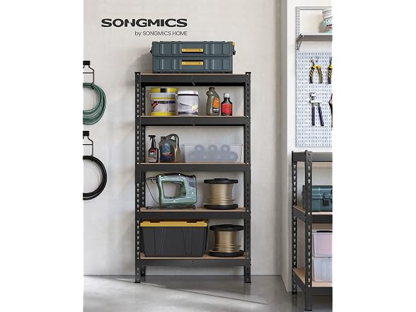 SONGMICS UGLR300B01 SONGMICS 5-Tier Storage Shelve