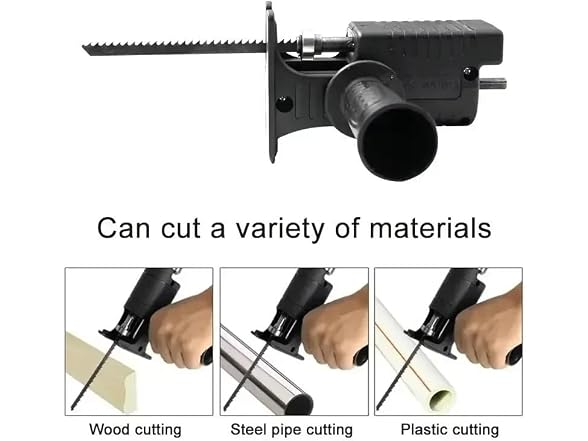 DTRDHYUJ AAP-Tool-401 Drill to Reciprocating Saw Ada