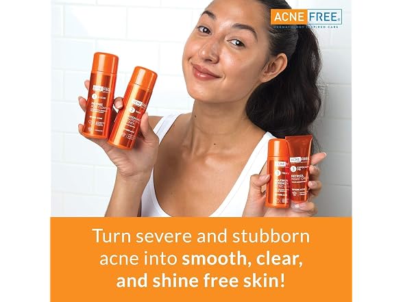 Acnefree 24 Hour Severe Acne Clearing System