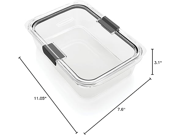Rubbermaid Rubbermaid Brilliance Large Food Storage 