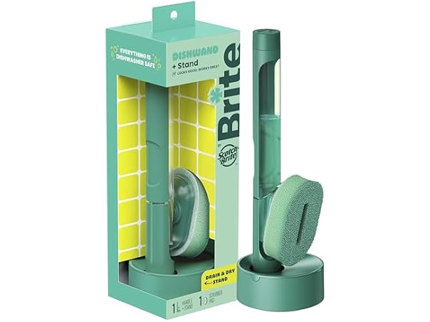 $7.99, Was $11.68, 31% Off! Brite Scotch Brite Fillable Dishwand dealfomo