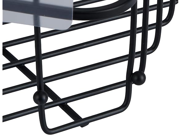 Bath Bliss 3pc Adhesive Mounted Corner Shower Caddy