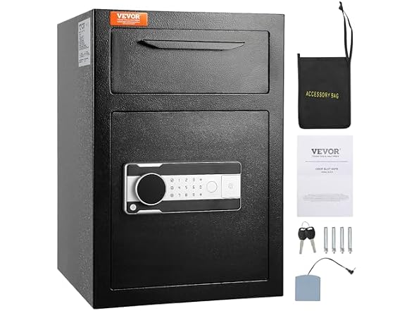 2.5 Cub Depository Safe, Deposit Safe with Drop