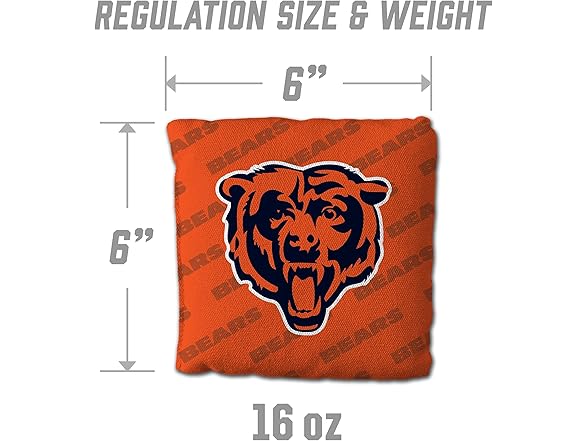 Chicago Bears Cornhole Bags