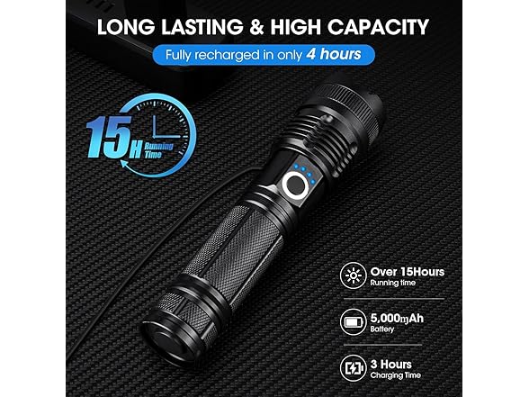 KISIQI AAP-Tool-133 3-Pack Flashlights