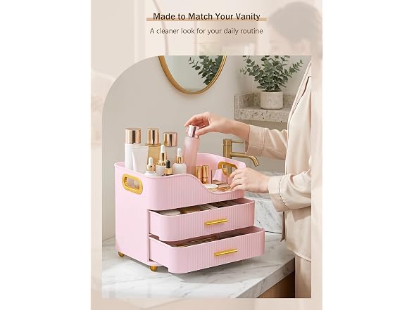Large Makeup Organizer for Vanity