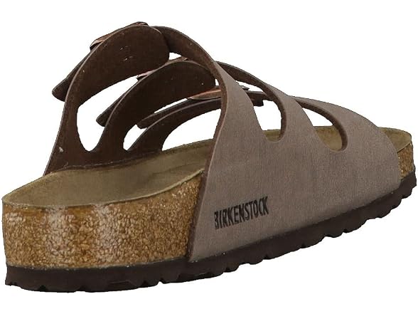 Birkenstock Unisex Florida Soft Footbed Birkibuc Mocha (41 EU)