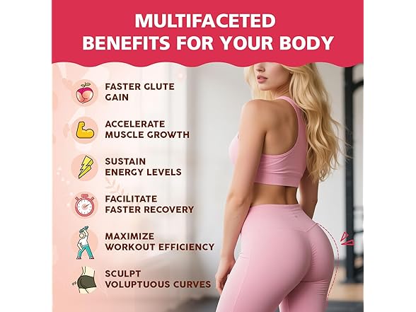 Glorithiventa BC2022525070008 Booty Gummies for Women