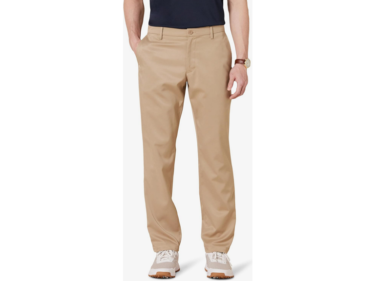 Amazon Essentials Men's Athletic-fit Stretch Golf Pants (Available in Big & Tall), Khaki Brown, 56W x 30L