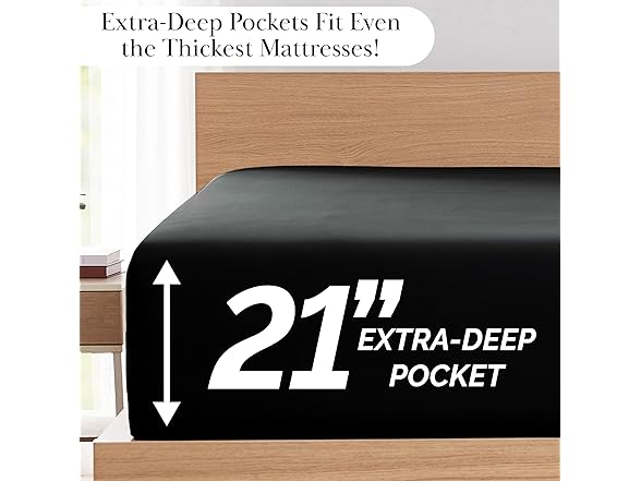 Southshore Vilano Extra Deep Pocket Pleated Sheet