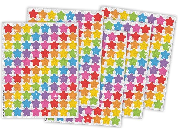 Teacher Created Resources Colorful Stars Sparkle Mini Stickers