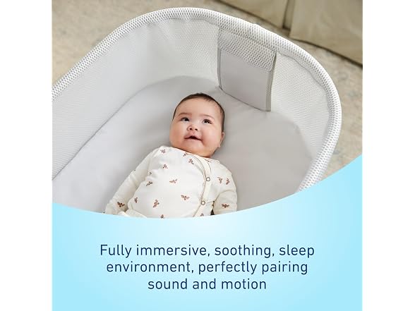 Graco SmartSense Soothing Baby Bassinet