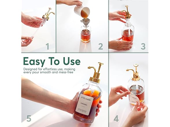 MoM's Cuddle Coffee Syrup Dispenser