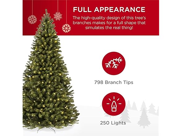 KISIQI 6FT Artificial Christmas Tree