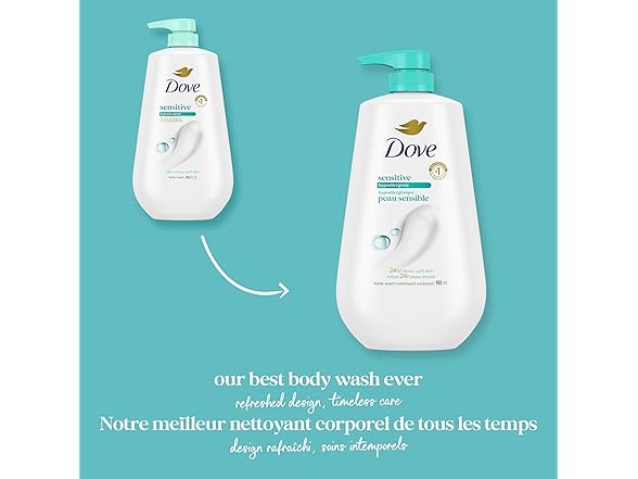 DOVE DOVE SENSITIVE DOVE SENSITIVE 3 PACK