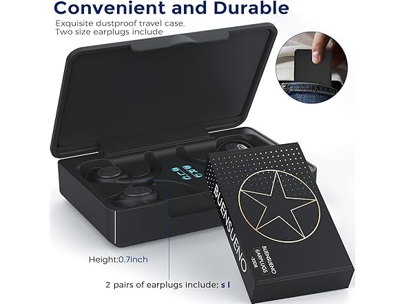 BUENSUENO Ear Plugs for Sleeping