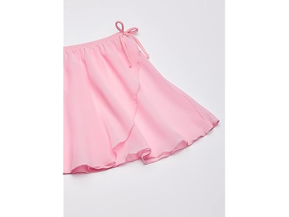 Jacques Pink Dance Basic Wrap Skirt (XS)