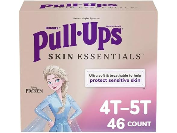 Pull-Ups Girls' Skin Essentials Luxury
