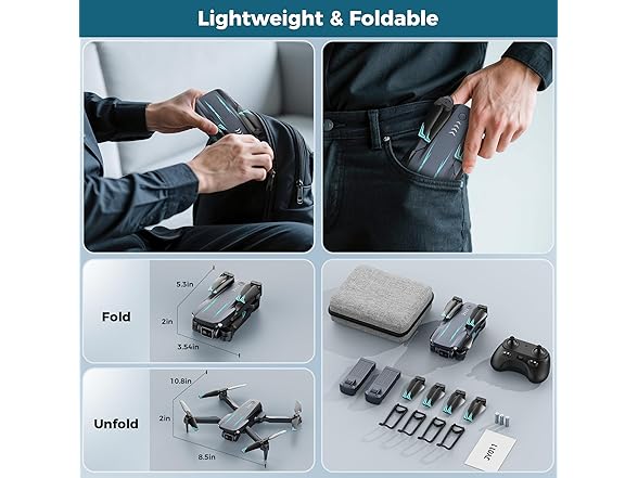 Drone with 1080P FPV Camera