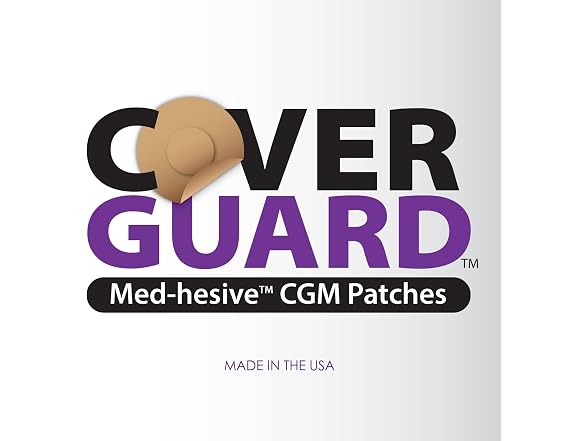 CoverGuard CGM Overpatch for Guardian 4 Black Full