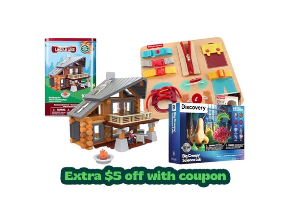Toys to Learn, Create, and Build!