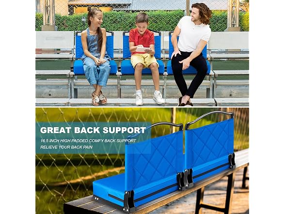 Kaganoon Stadium Seat with Back Support