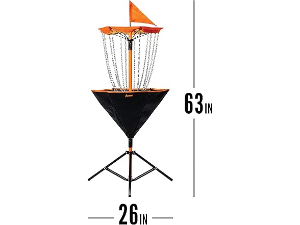 Franklin Disc Golf Basket + Discs Set