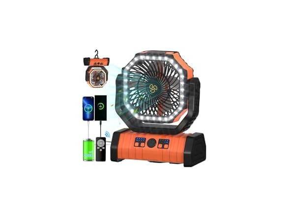 ADUST Camping Fan 20000mAh Battery