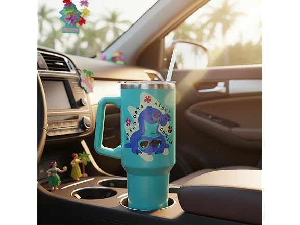 Lilo and Stitch Aloha, Stainless Steel Tumbler, 40oz