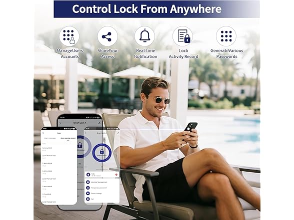 SnugSpot WiFi Fingerprint Smart Lock