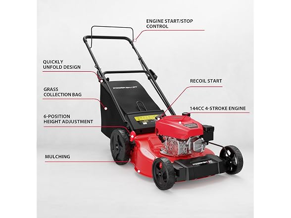 PowerSmart Gas Lawn Mower
