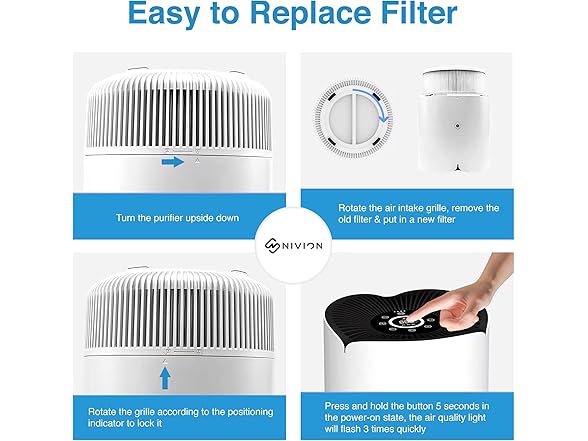 NIVION Smart Air Purifier