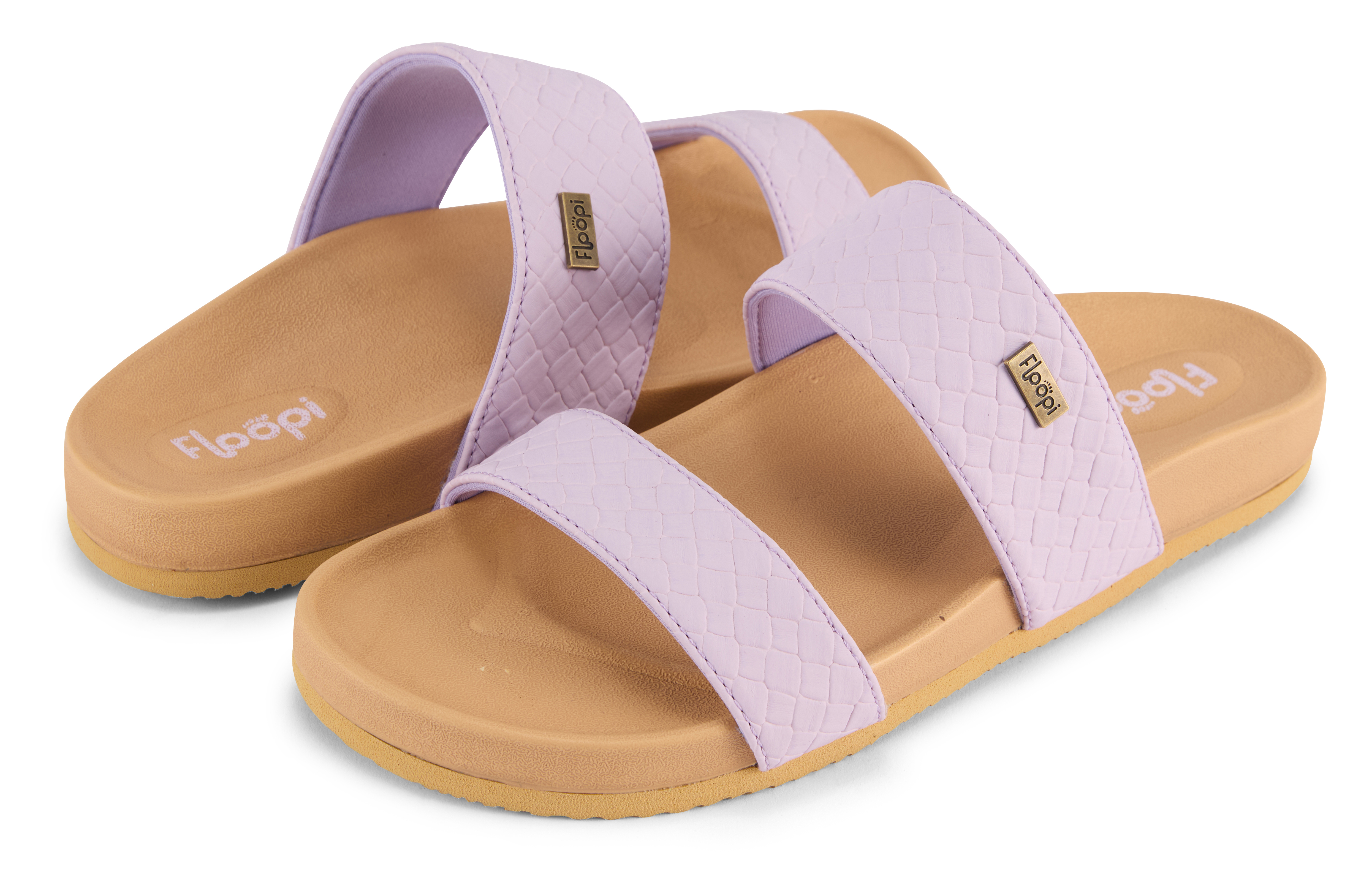 Floopi Womens Double Strap Slide - Gallery 11