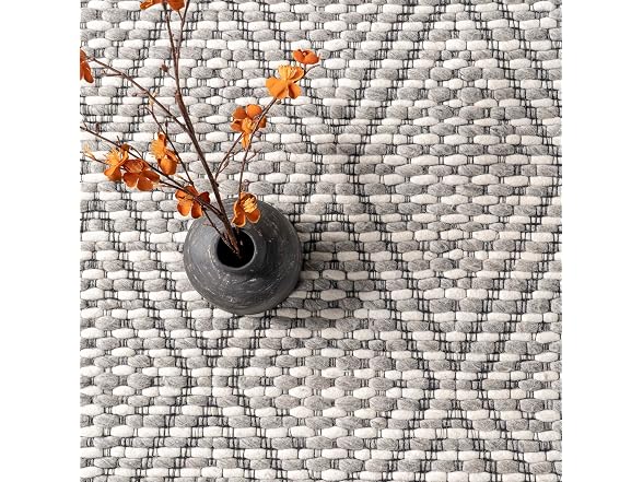 nuLOOM Laura Bohemian Trellis Runner 2x8