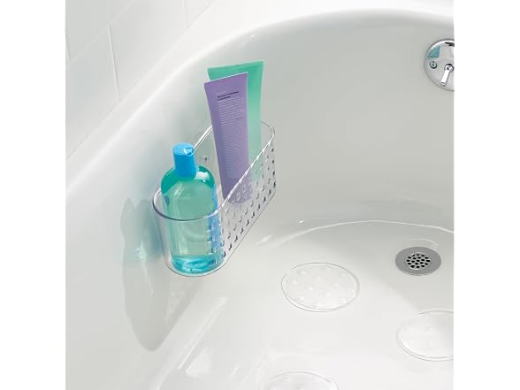iDesign Hanging Suction Shower Caddy Basket