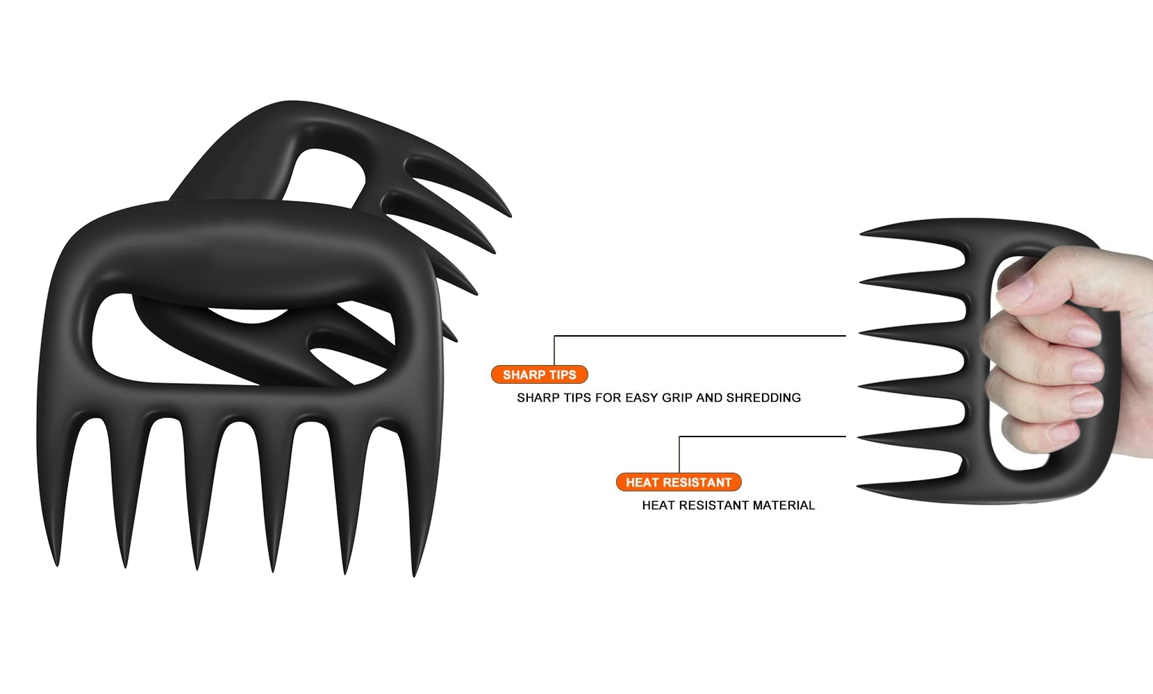 Poultry Shredding Pulling Claws - Gallery 11