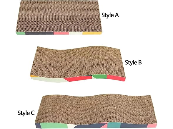 Cat Scratchers Cardboard Corrugated Paper Bed