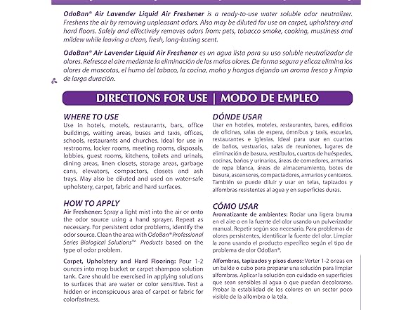 OdoBan Professional Series Ready-to-Use